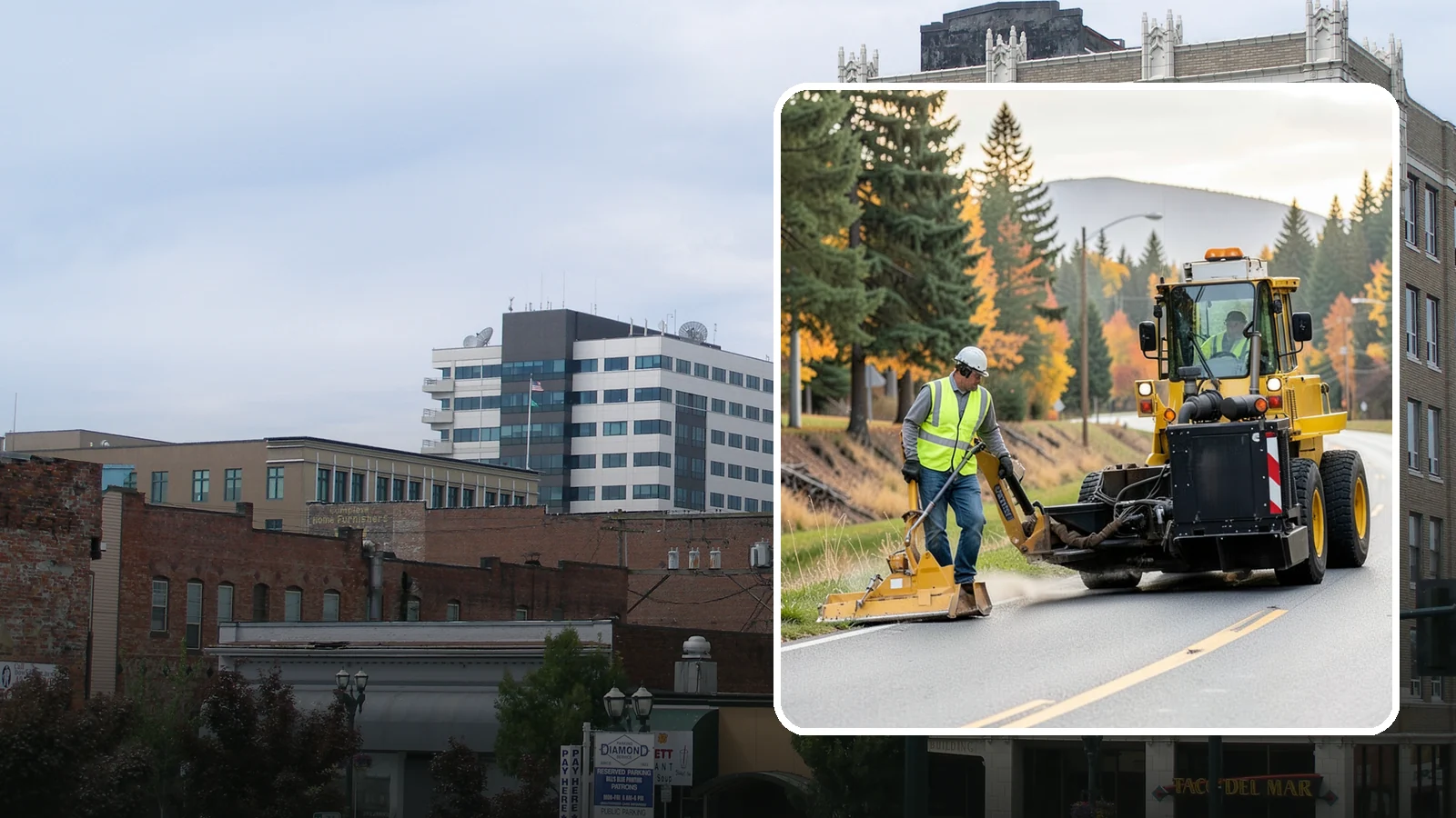 Shoulder Mowing in Everett, Snohomish County, WA - Targeted shoulder mowing that clears the paved-edge vegetation strip to protect pavement integrity and pedestrian safety.