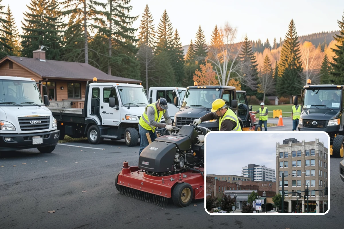 Shoulder Mowing in Everett, Snohomish County, WA - Slows pavement-edge deterioration by keeping the shoulder line dry and defined