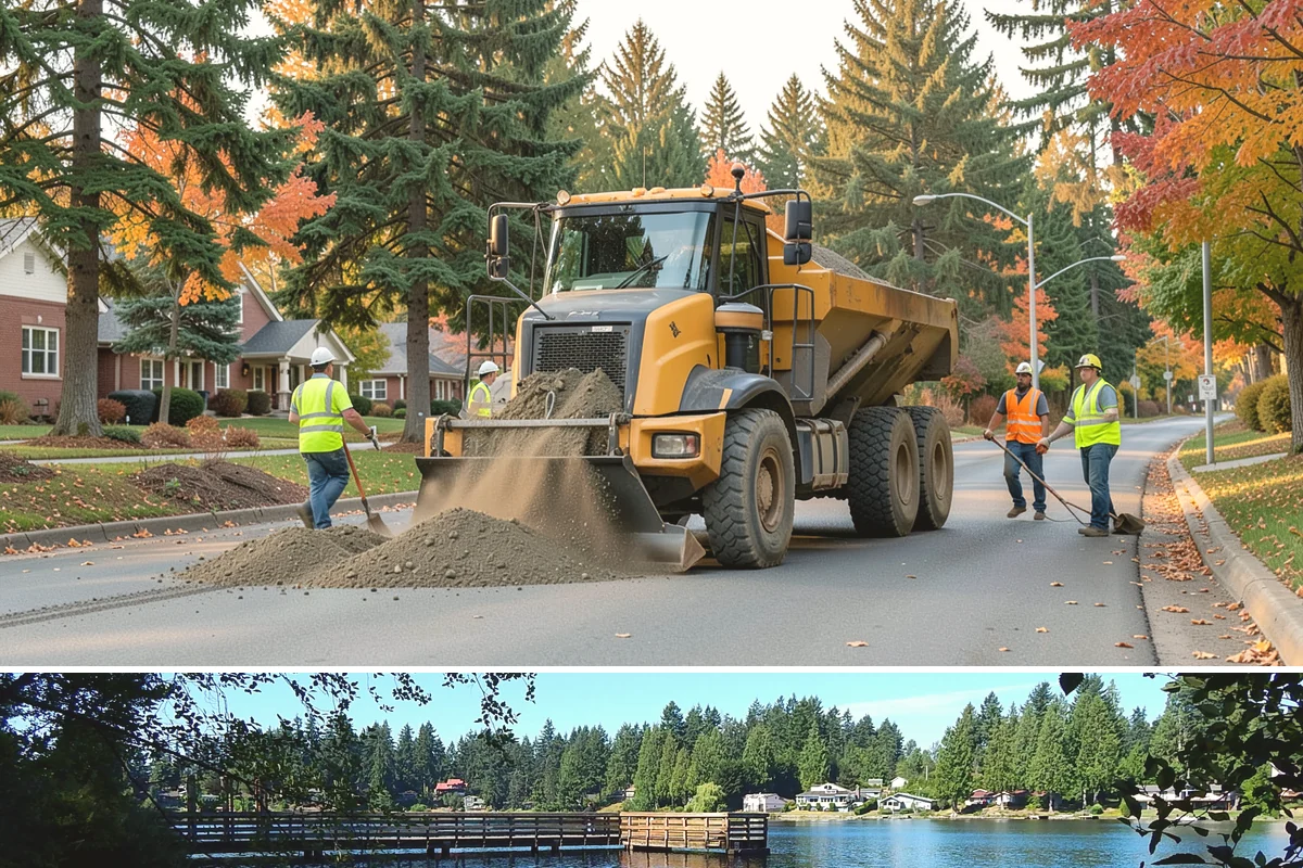 Shoulder Mowing in Federal Way, King County, WA - Shoulder growth peaks from May through September, and late-summer passes are valuable for removing cured fuels before the...