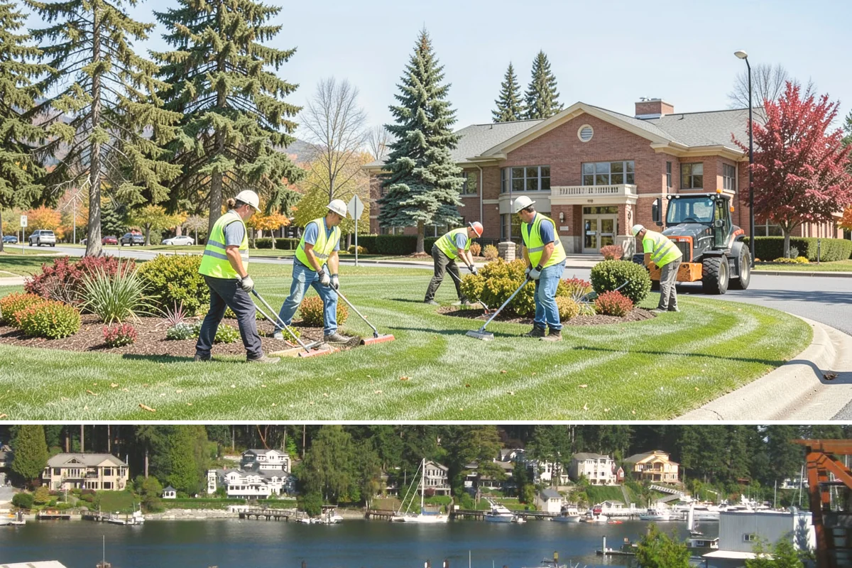 Shoulder Mowing in Gig Harbor, Pierce County, WA - Shoulder growth peaks from May through September, and late-summer passes are valuable for removing cured fuels before the...