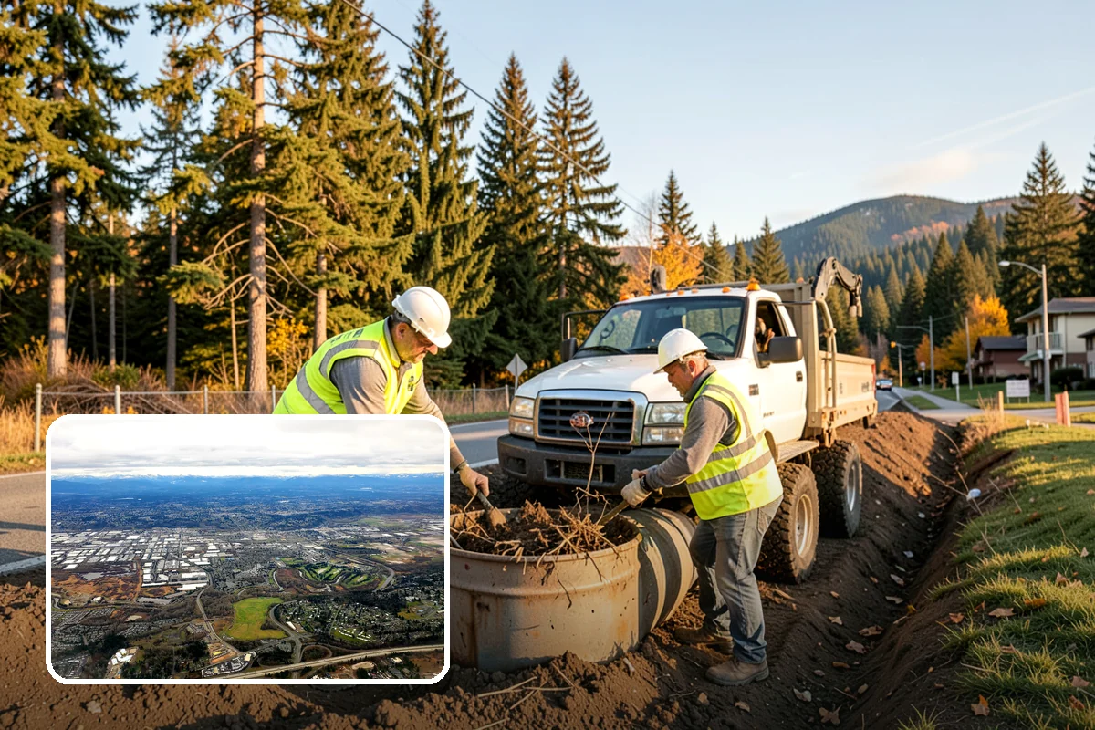 Shoulder Mowing in Kent, King County, WA - Slows pavement-edge deterioration by keeping the shoulder line dry and defined