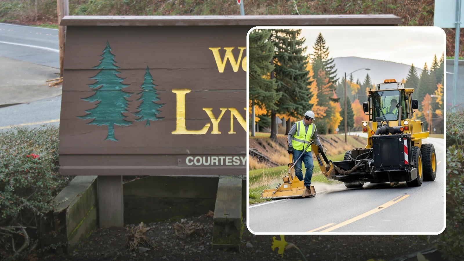 Shoulder Mowing in Lynnwood, Snohomish County, WA - Targeted shoulder mowing that clears the paved-edge vegetation strip to protect pavement integrity and pedestrian safety.