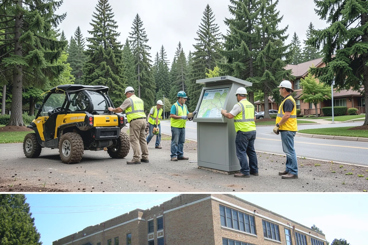 Shoulder Mowing in Maple Valley, King County, WA - Shoulder growth peaks from May through September, and late-summer passes are valuable for removing cured fuels before the...