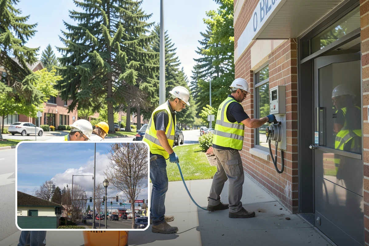 Shoulder Mowing in Marysville, Snohomish County, WA - Slows pavement-edge deterioration by keeping the shoulder line dry and defined