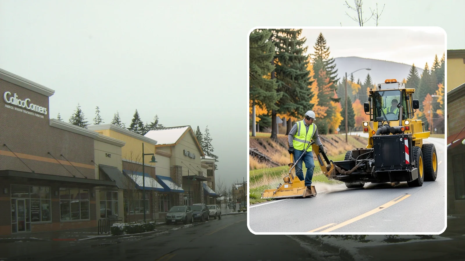 Shoulder Mowing in Mill Creek, Snohomish County, WA - Targeted shoulder mowing that clears the paved-edge vegetation strip to protect pavement integrity and pedestrian safety.