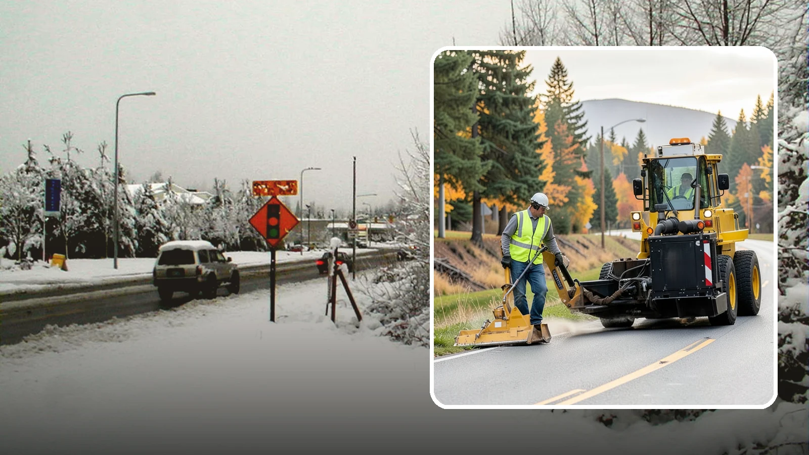 Shoulder Mowing in Newcastle, King County, WA - Targeted shoulder mowing that clears the paved-edge vegetation strip to protect pavement integrity and pedestrian safety.