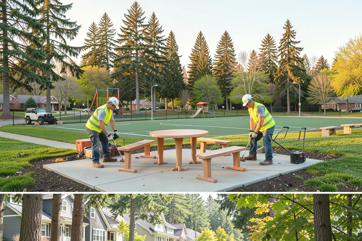 Shoulder Mowing in Normandy Park, King County, WA - Shoulder growth peaks from May through September, and late-summer passes are valuable for removing cured fuels before the...