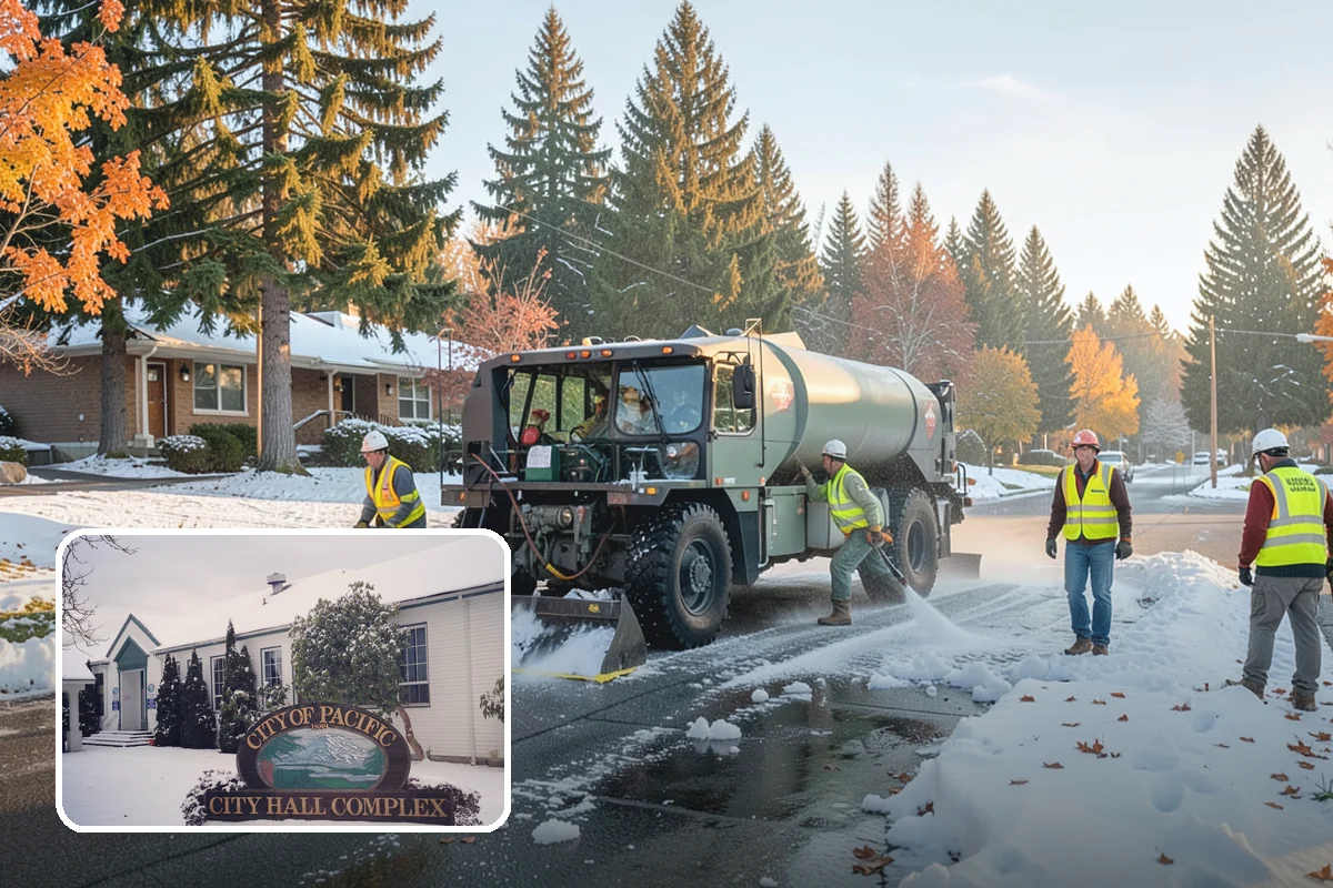Shoulder Mowing in Pacific, King County, WA - Slows pavement-edge deterioration by keeping the shoulder line dry and defined