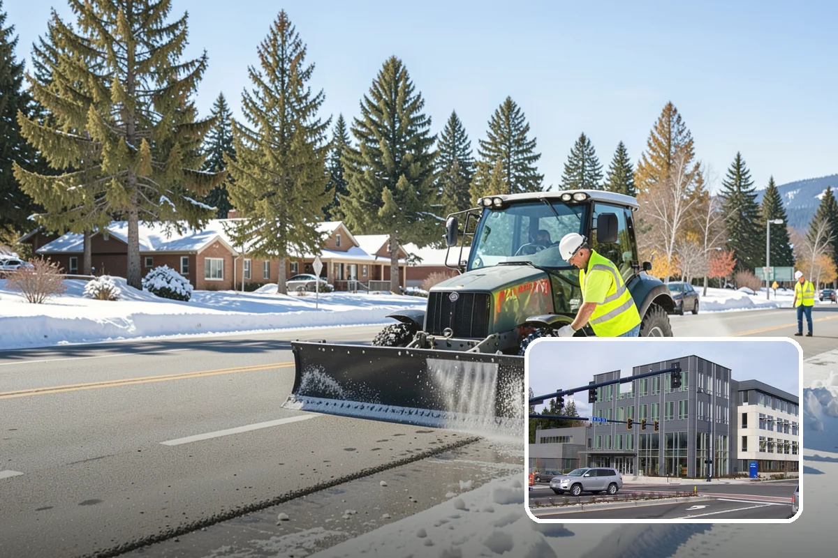 Shoulder Mowing in Shoreline, King County, WA - Slows pavement-edge deterioration by keeping the shoulder line dry and defined