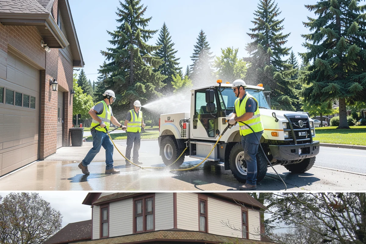 Shoulder Mowing in Sumner, Pierce County, WA - Shoulder growth peaks from May through September, and late-summer passes are valuable for removing cured fuels before the...