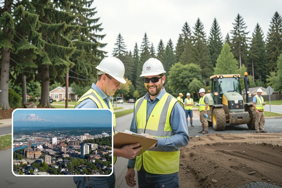 Shoulder Mowing in Tacoma, Pierce County, WA - Slows pavement-edge deterioration by keeping the shoulder line dry and defined