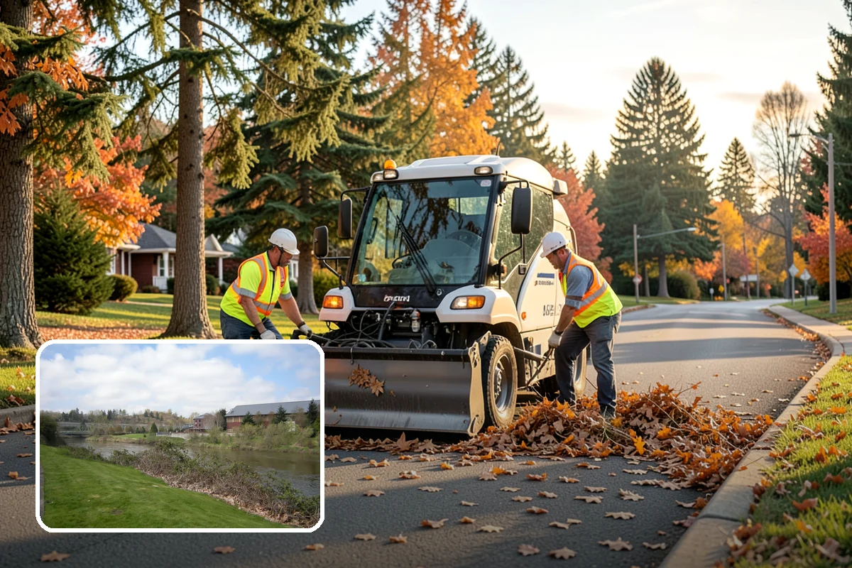 Shoulder Mowing in Tukwila, King County, WA - Slows pavement-edge deterioration by keeping the shoulder line dry and defined
