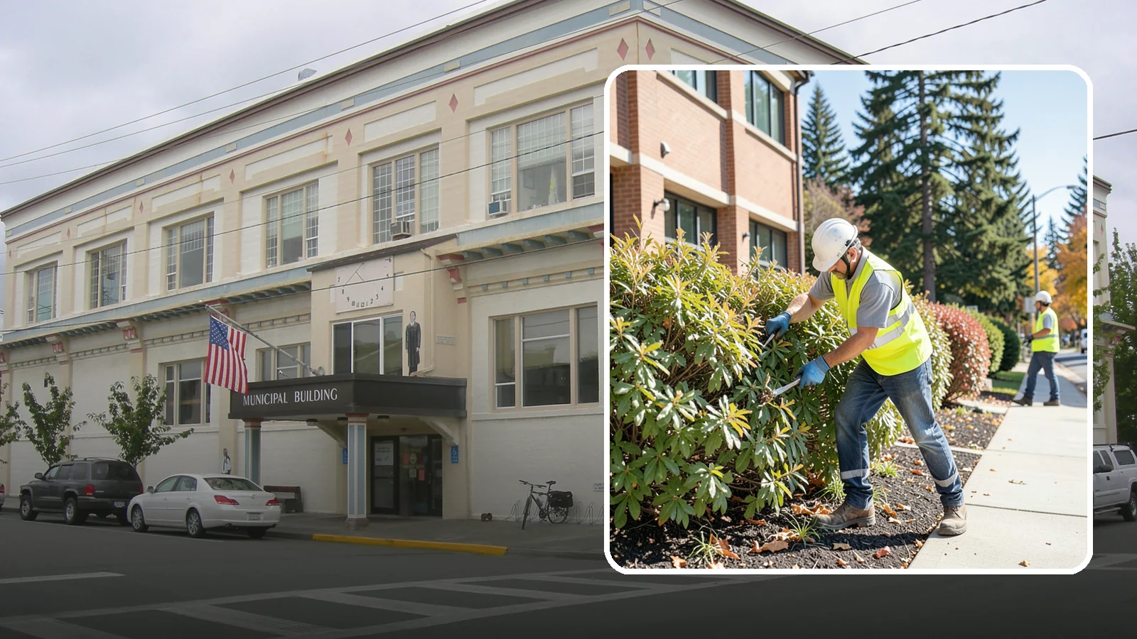 Shrub Maintenance in Anacortes, Skagit County, WA - Professional pruning and care of public shrubs to keep plantings healthy, shaped, and clear of walkways.