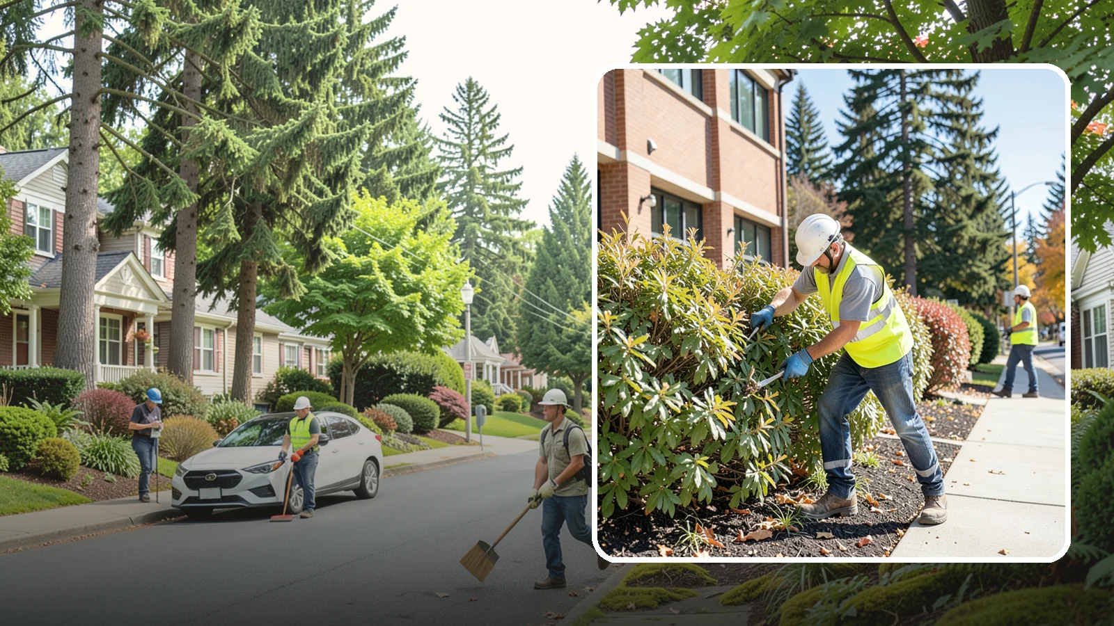 Shrub Maintenance in Beaux Arts Village, King County, WA - Professional pruning and care of public shrubs to keep plantings healthy, shaped, and clear of walkways.