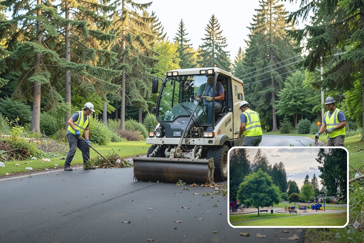 Shrub Maintenance in Bonney Lake, Pierce County, WA - Healthier shrubs pruned for form and longevity