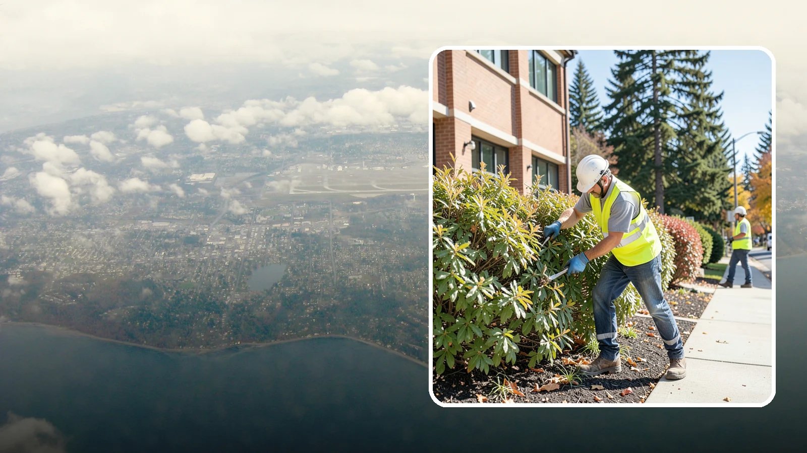 Shrub Maintenance in Burien, King County, WA - Professional pruning and care of public shrubs to keep plantings healthy, shaped, and clear of walkways.