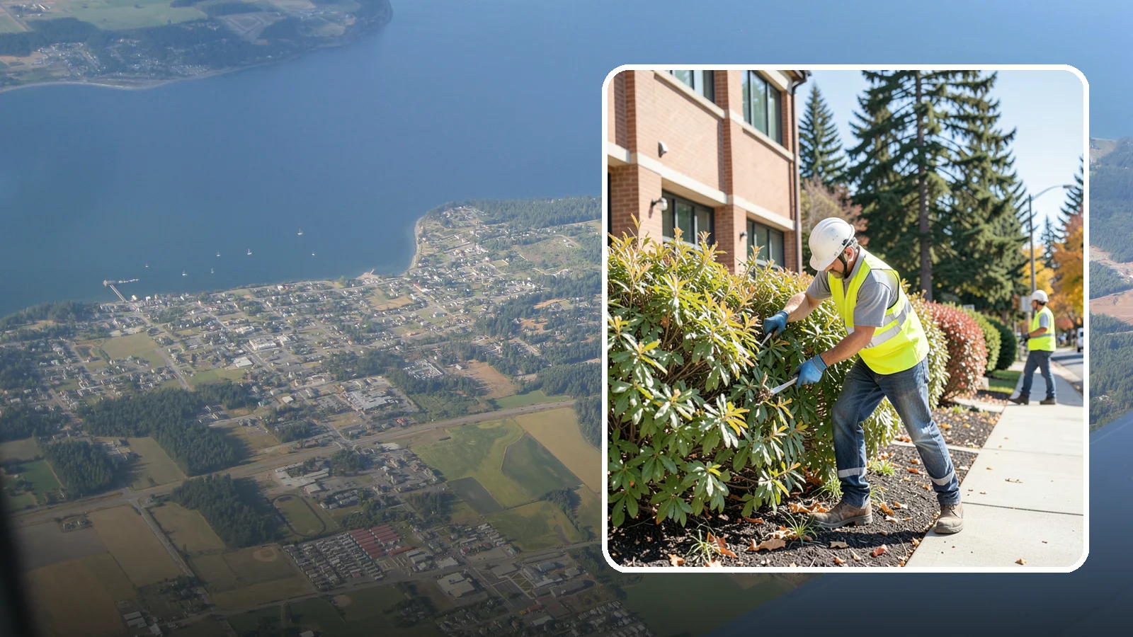 Shrub Maintenance in Coupeville, Island County, WA - Professional pruning and care of public shrubs to keep plantings healthy, shaped, and clear of walkways.