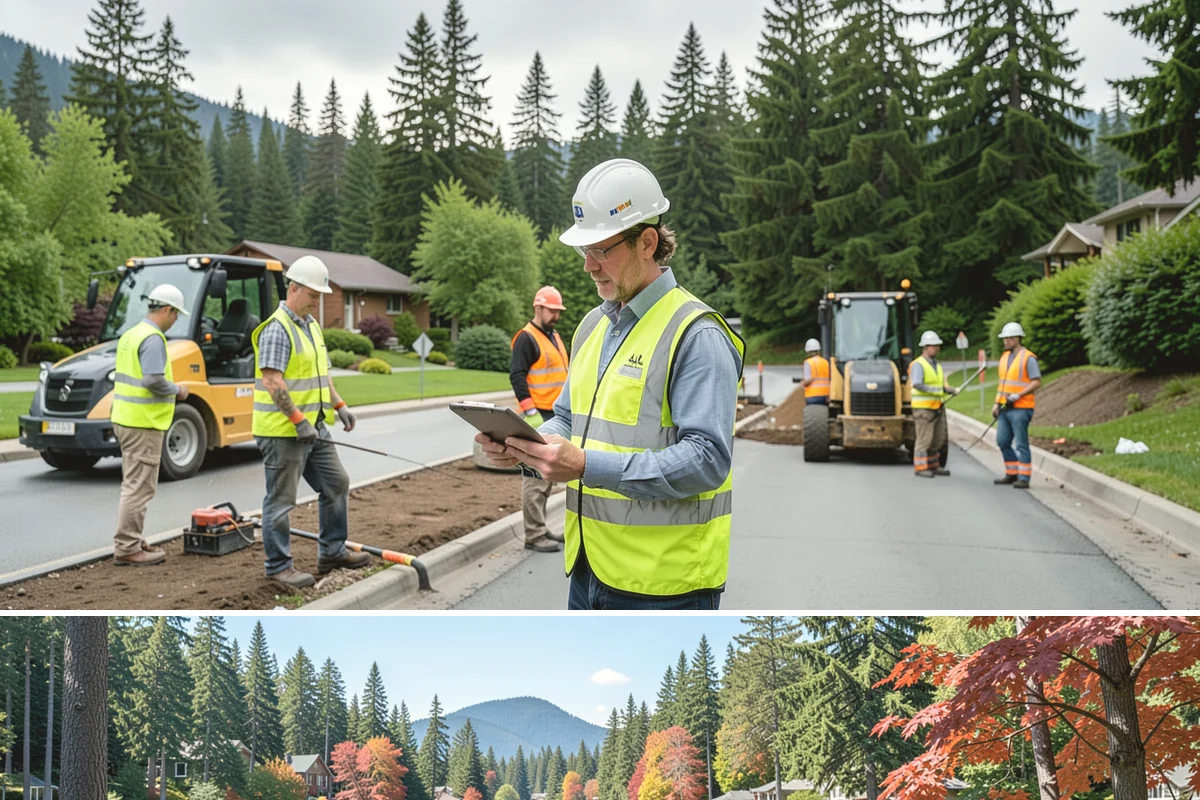 Shrub Maintenance in Covington, King County, WA - Most structural pruning is done in late winter and early spring before growth flushes, with light shaping and clearance cuts...