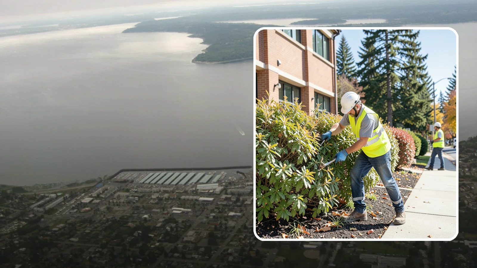 Shrub Maintenance in Des Moines, King County, WA - Professional pruning and care of public shrubs to keep plantings healthy, shaped, and clear of walkways.
