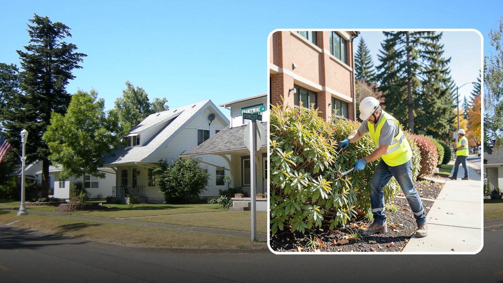 Shrub Maintenance in DuPont, Pierce County, WA - Professional pruning and care of public shrubs to keep plantings healthy, shaped, and clear of walkways.