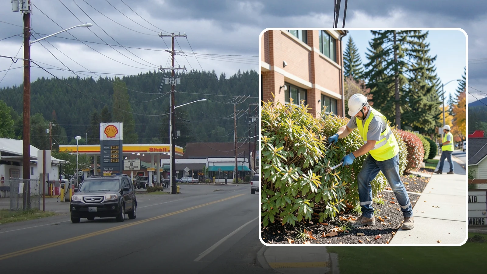 Shrub Maintenance in Granite Falls, Snohomish County, WA - Professional pruning and care of public shrubs to keep plantings healthy, shaped, and clear of walkways.
