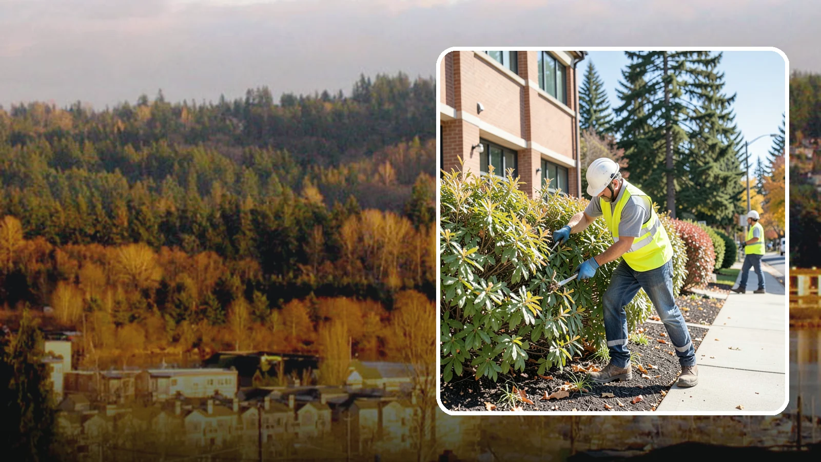 Shrub Maintenance in Kenmore, King County, WA - Professional pruning and care of public shrubs to keep plantings healthy, shaped, and clear of walkways.