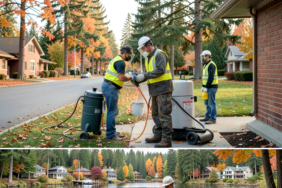 Shrub Maintenance in La Conner, Skagit County, WA - Most structural pruning is done in late winter and early spring before growth flushes, with light shaping and clearance cuts...