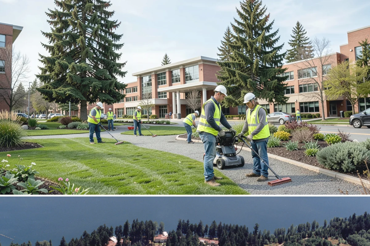 Shrub Maintenance in Lakewood, Pierce County, WA - Most structural pruning is done in late winter and early spring before growth flushes, with light shaping and clearance cuts...