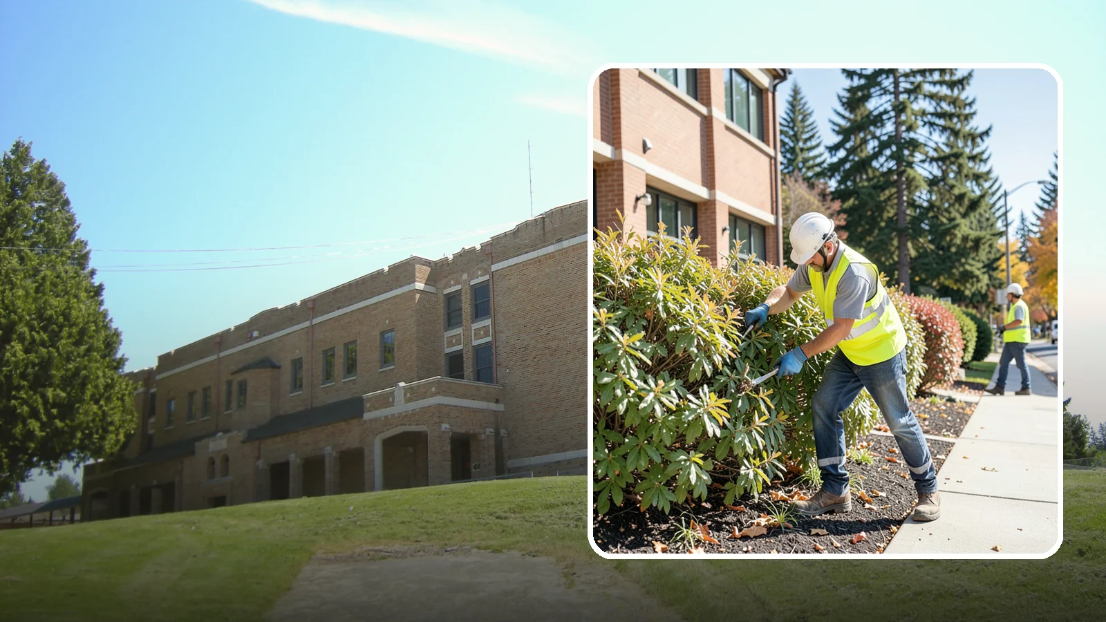 Shrub Maintenance in Maple Valley, King County, WA - Professional pruning and care of public shrubs to keep plantings healthy, shaped, and clear of walkways.