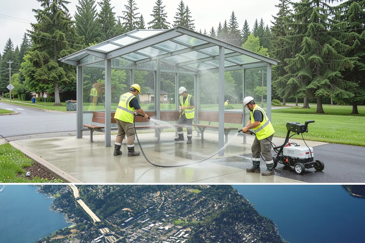 Shrub Maintenance in Mercer Island, King County, WA - Most structural pruning is done in late winter and early spring before growth flushes, with light shaping and clearance cuts...