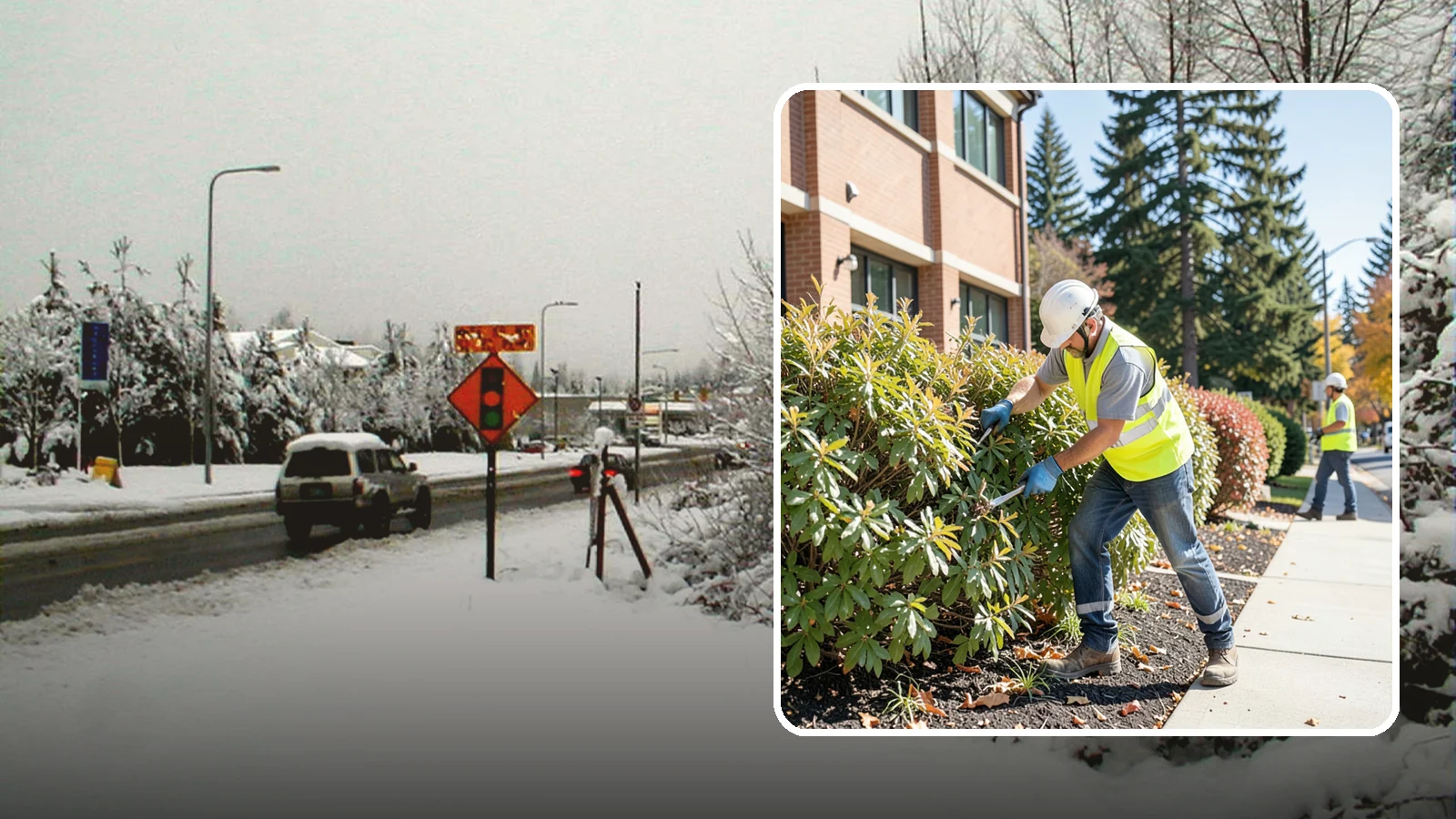 Shrub Maintenance in Newcastle, King County, WA - Professional pruning and care of public shrubs to keep plantings healthy, shaped, and clear of walkways.