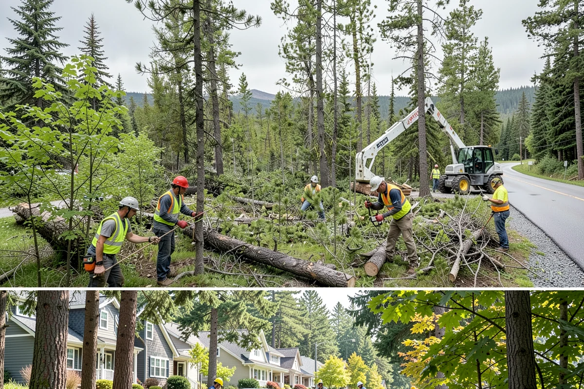 Shrub Maintenance in Normandy Park, King County, WA - Most structural pruning is done in late winter and early spring before growth flushes, with light shaping and clearance cuts...