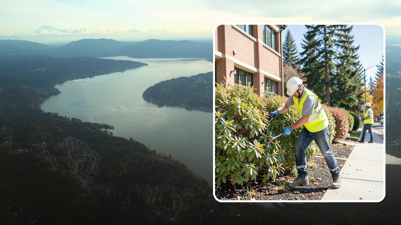 Shrub Maintenance in Sammamish, King County, WA - Professional pruning and care of public shrubs to keep plantings healthy, shaped, and clear of walkways.