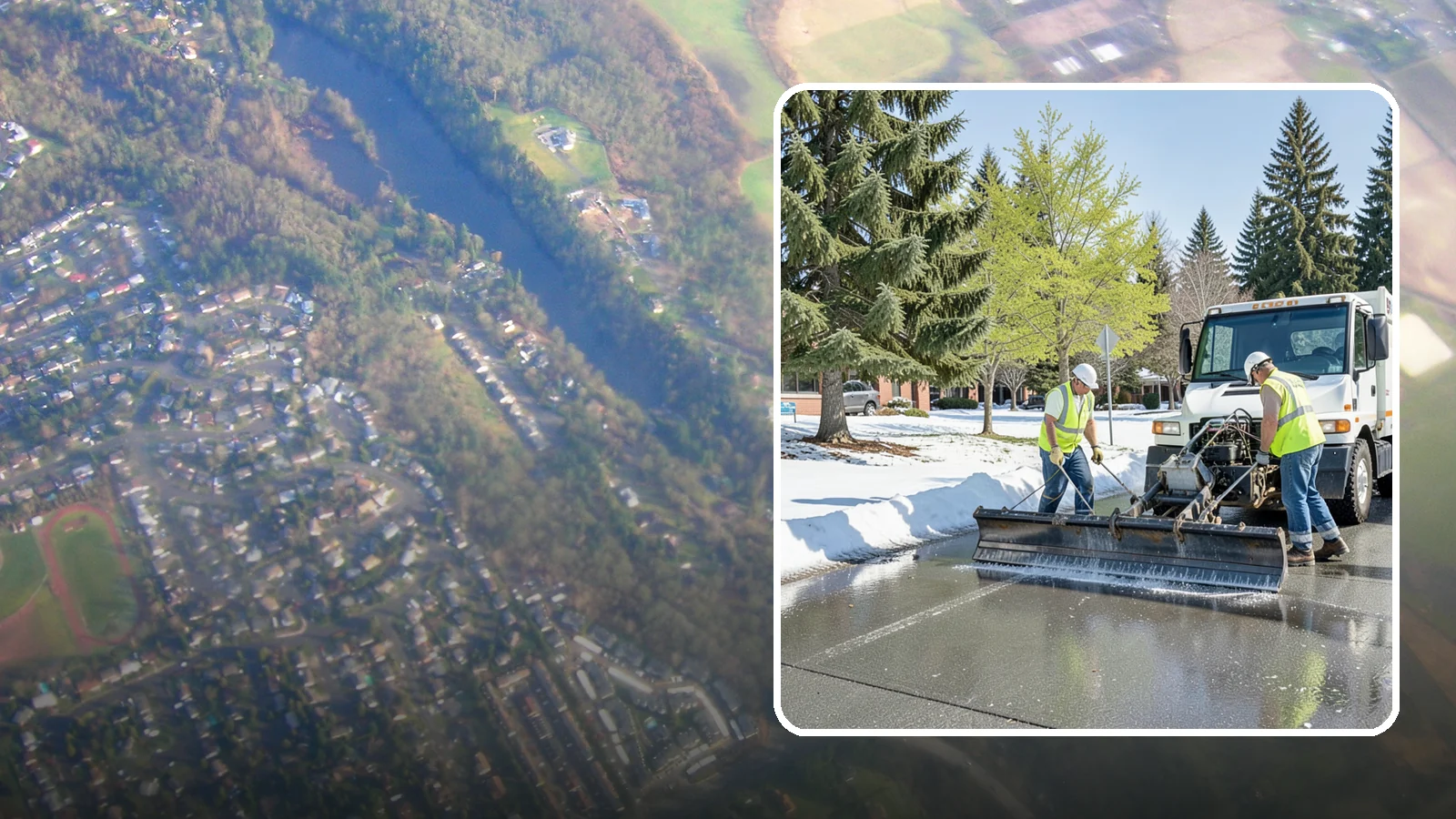 Sidewalk Deicing in Algona, King County, WA - Treat public walkways, ramps, and building entrances with deicer to keep pedestrian surfaces safe and accessible.