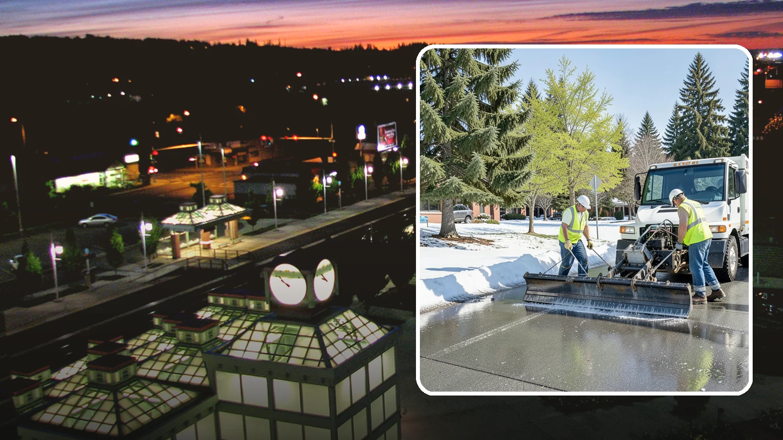 Sidewalk Deicing in Auburn, King County, WA - Treat public walkways, ramps, and building entrances with deicer to keep pedestrian surfaces safe and accessible.
