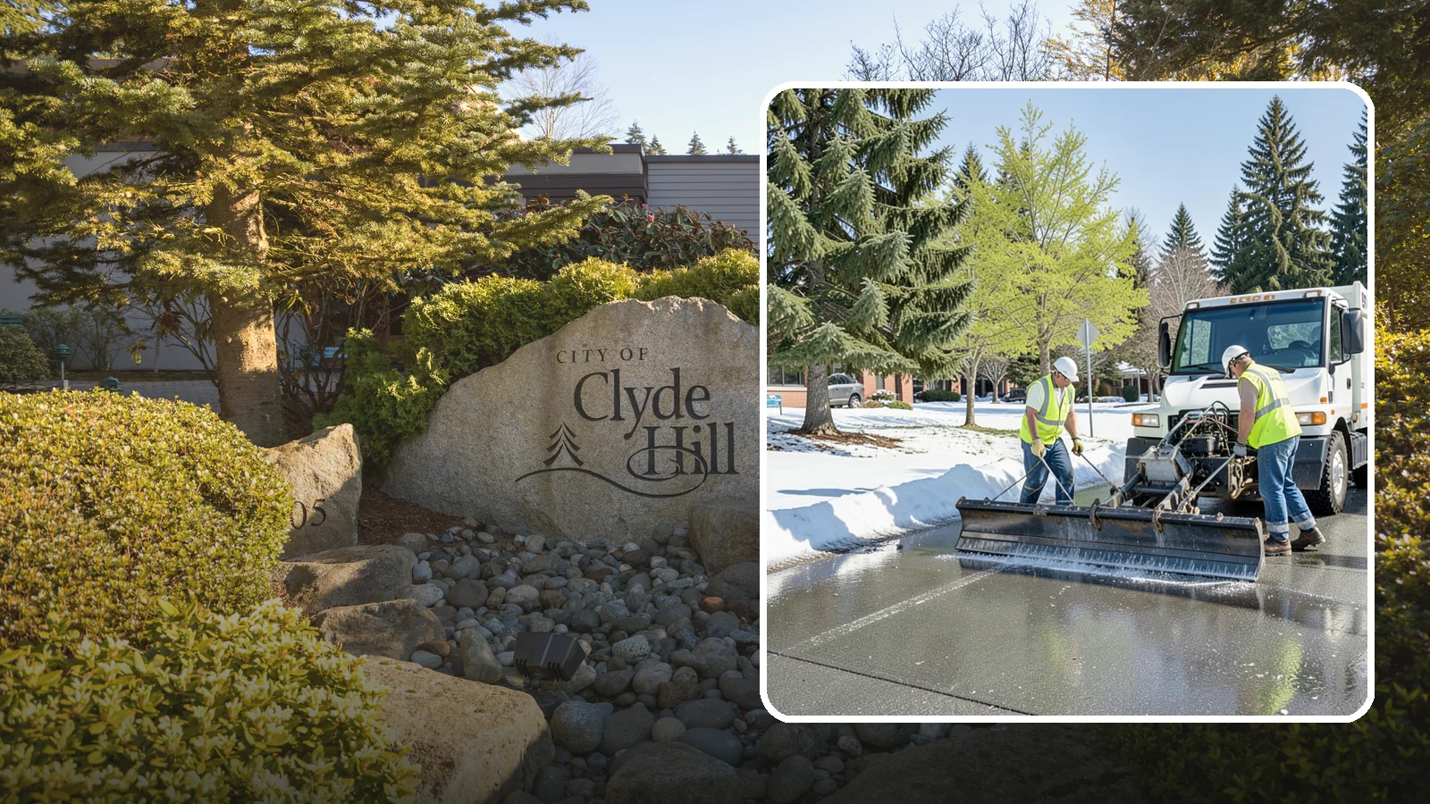 Sidewalk Deicing in Clyde Hill, King County, WA - Treat public walkways, ramps, and building entrances with deicer to keep pedestrian surfaces safe and accessible.