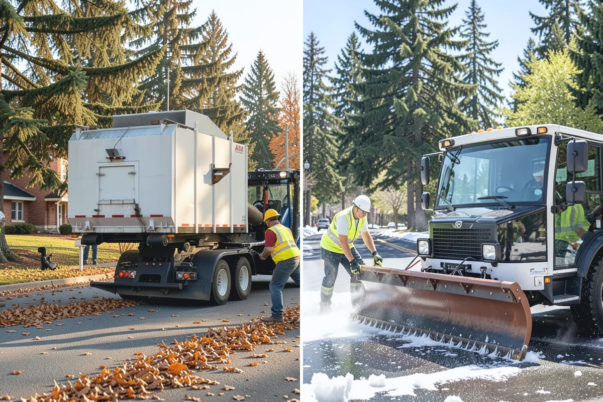 Sidewalk Deicing in Darrington, Snohomish County, WA - Prioritize walkways, ramps, stairs, and entrances