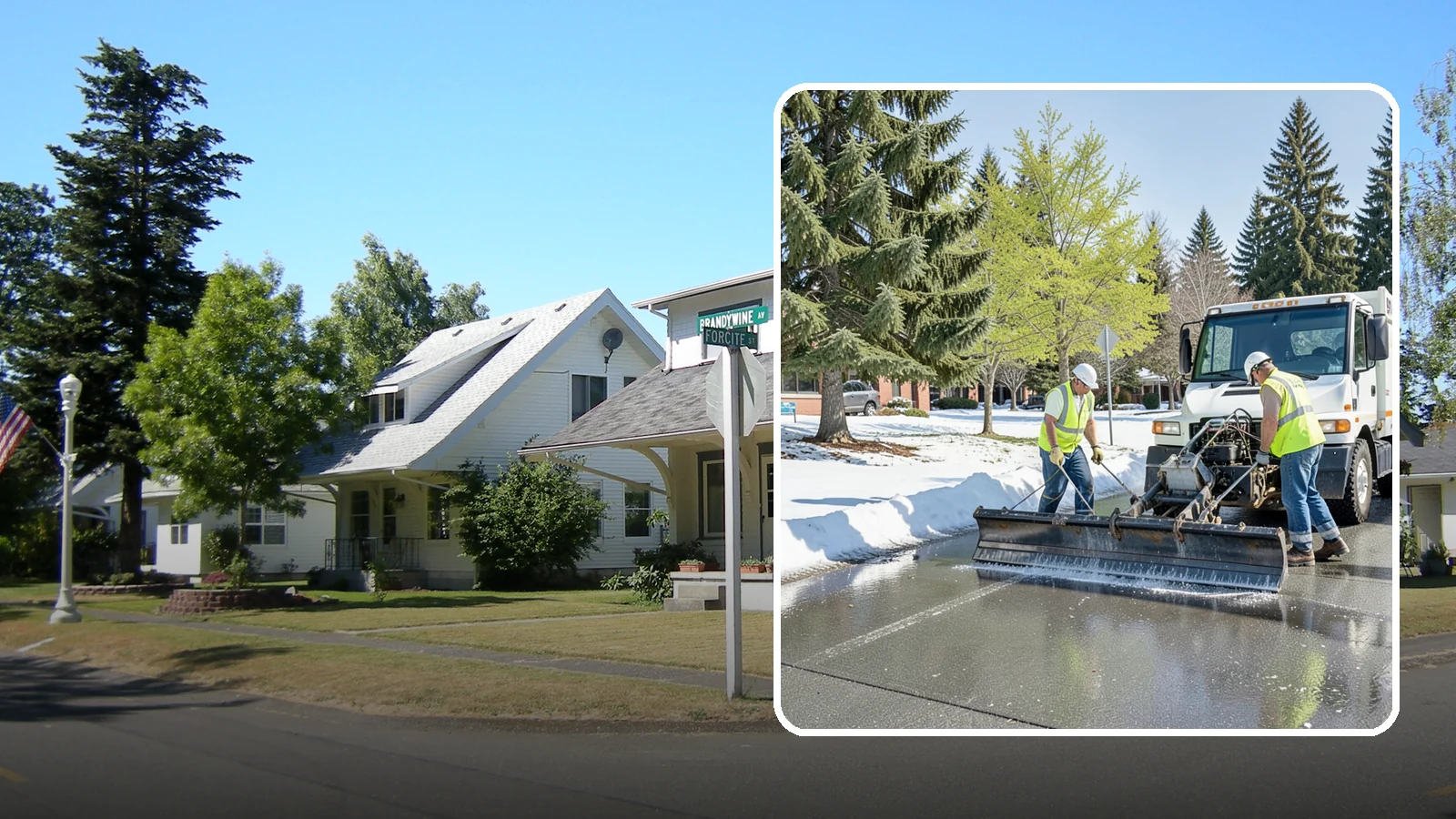 Sidewalk Deicing in DuPont, Pierce County, WA - Treat public walkways, ramps, and building entrances with deicer to keep pedestrian surfaces safe and accessible.