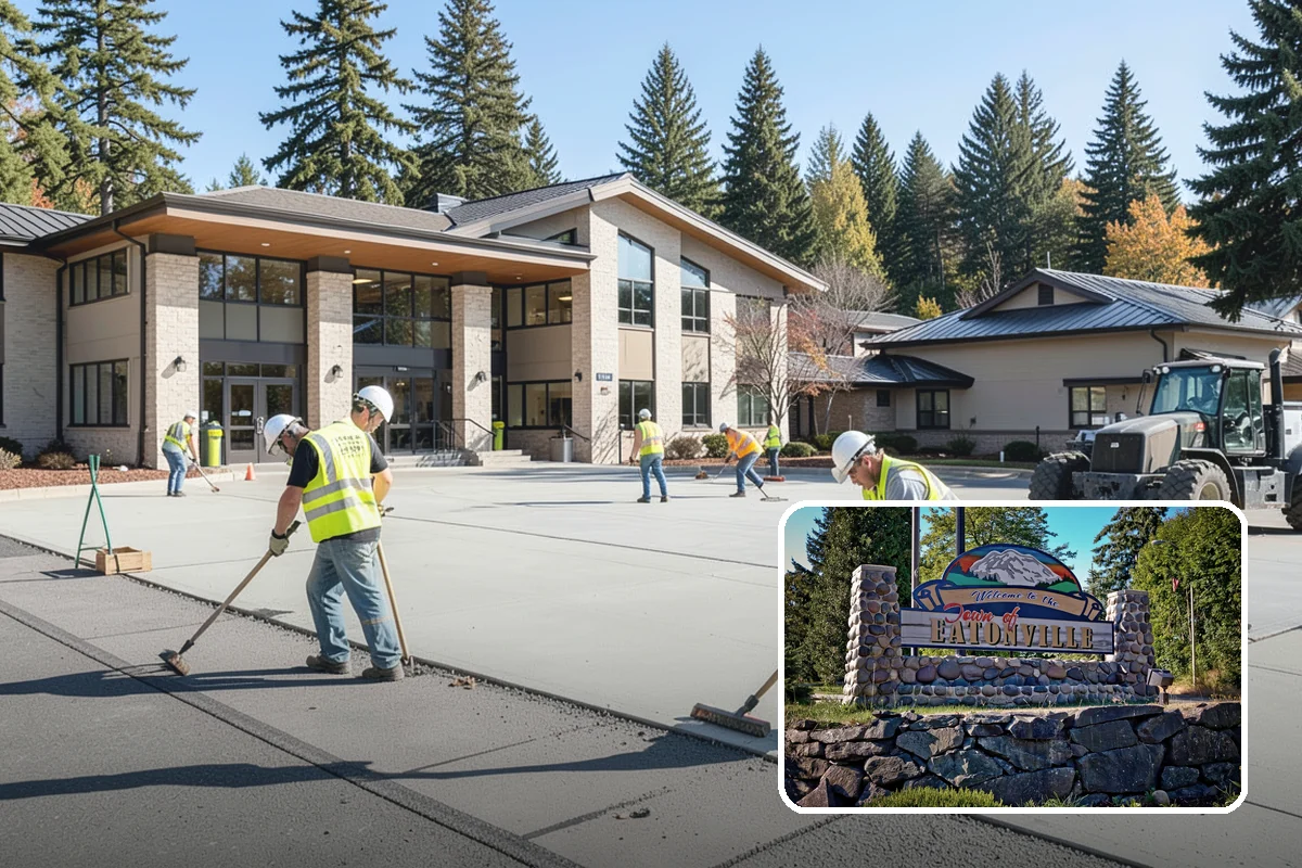 Sidewalk Deicing in Eatonville, Pierce County, WA - Keeps ramps, stairs, and entrances safe and accessible