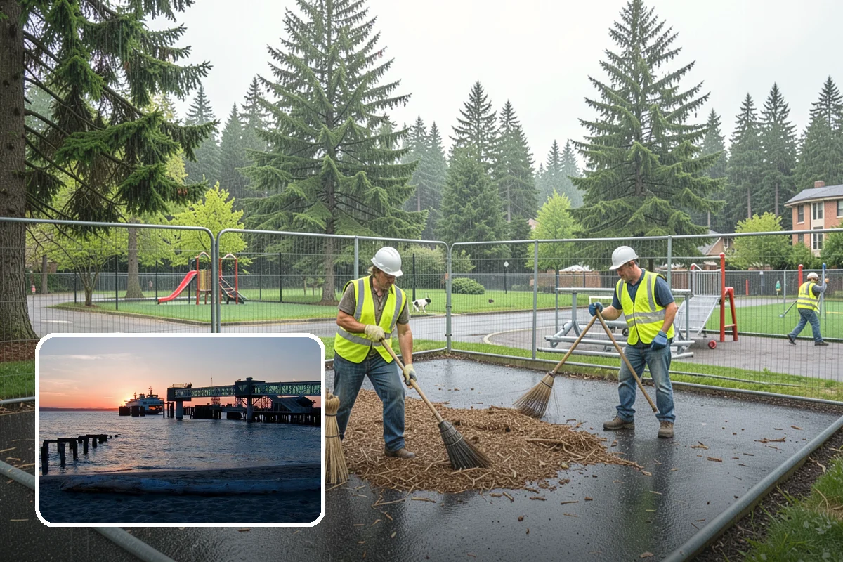 Sidewalk Deicing in Edmonds, Snohomish County, WA - Keeps ramps, stairs, and entrances safe and accessible
