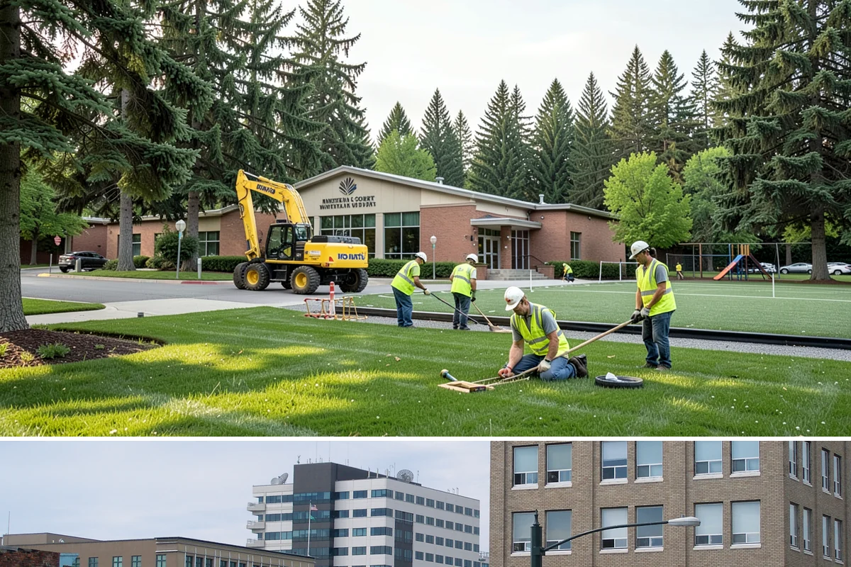 Sidewalk Deicing in Everett, Snohomish County, WA - Sidewalk deicing is a cold-season service active from late fall through early spring, applied ahead of and during freezing...