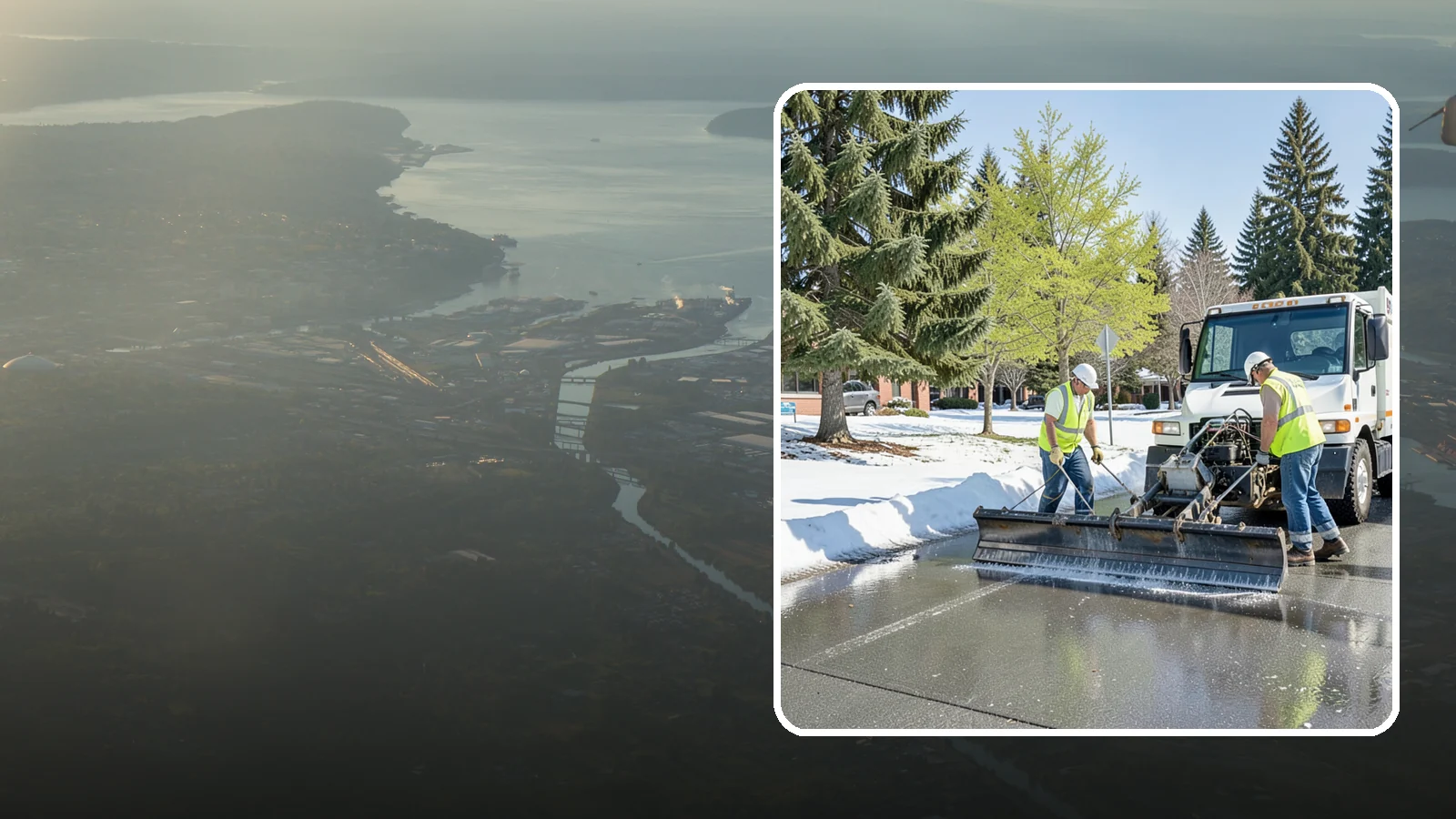 Sidewalk Deicing in Fife, Pierce County, WA - Treat public walkways, ramps, and building entrances with deicer to keep pedestrian surfaces safe and accessible.
