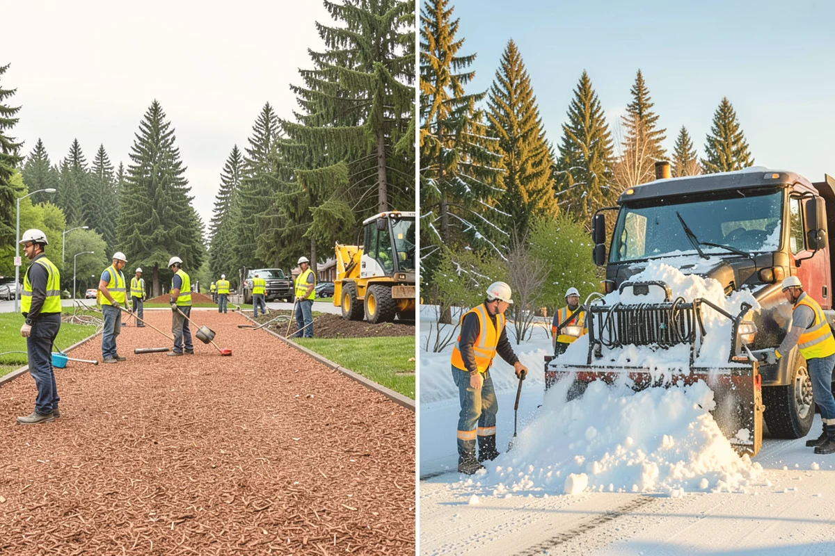Sidewalk Deicing in Fife, Pierce County, WA - Prioritize walkways, ramps, stairs, and entrances