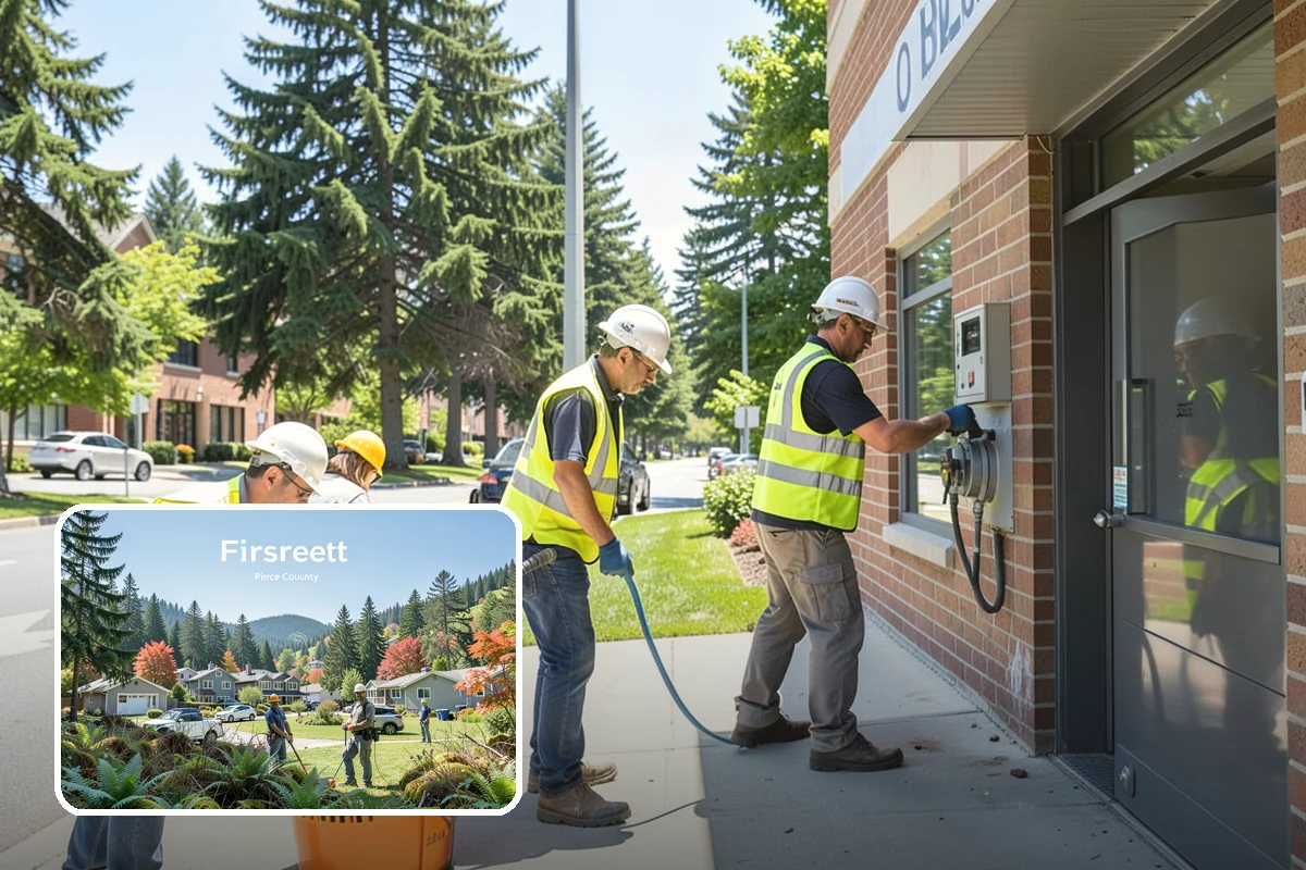 Sidewalk Deicing in Fircrest, Pierce County, WA - Keeps ramps, stairs, and entrances safe and accessible