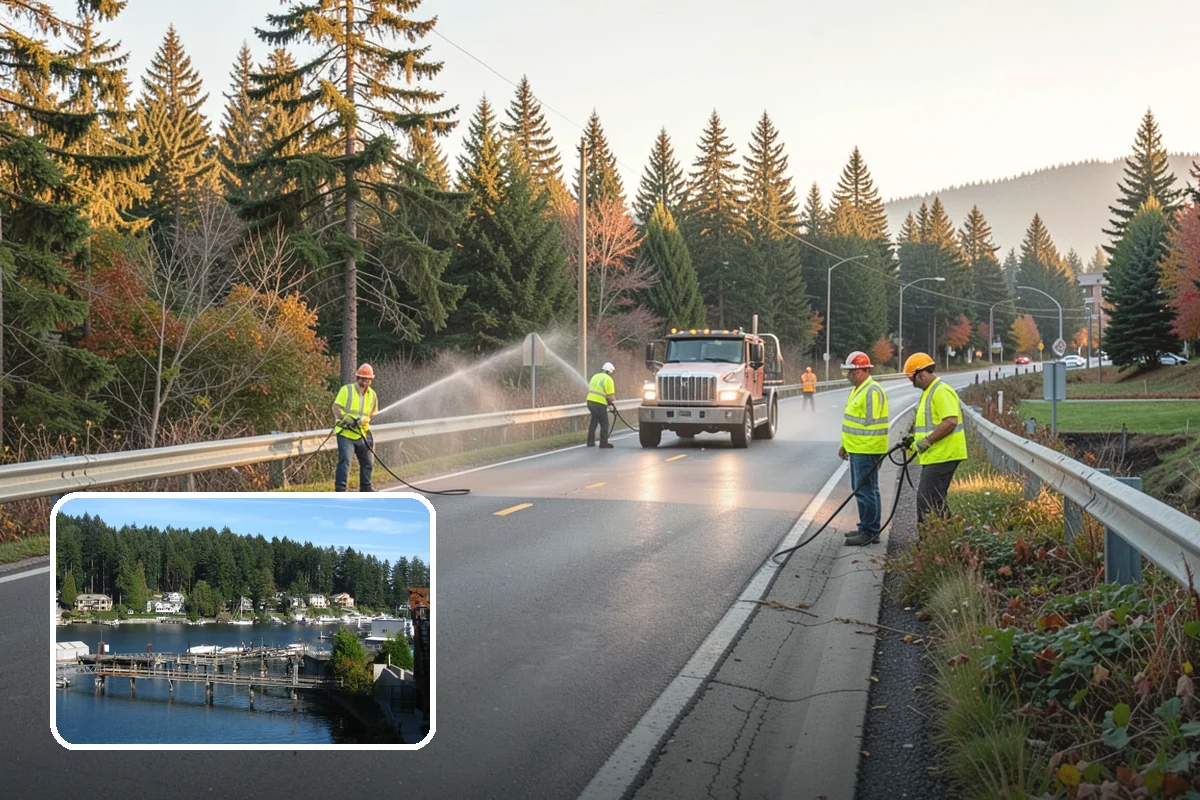 Sidewalk Deicing in Gig Harbor, Pierce County, WA - Keeps ramps, stairs, and entrances safe and accessible
