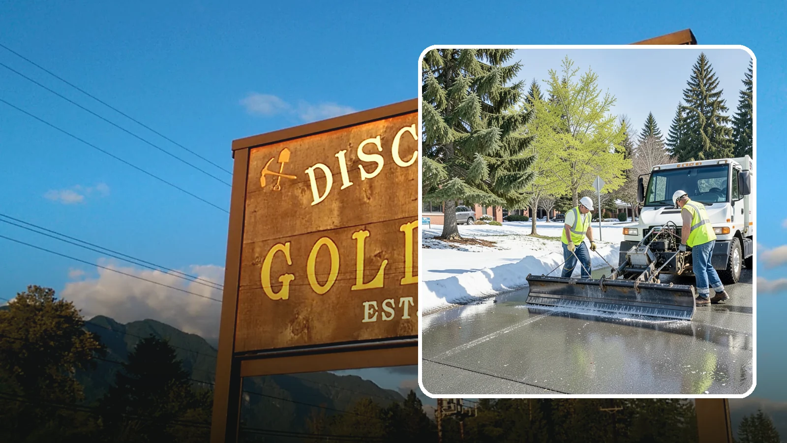 Sidewalk Deicing in Gold Bar, Snohomish County, WA - Treat public walkways, ramps, and building entrances with deicer to keep pedestrian surfaces safe and accessible.