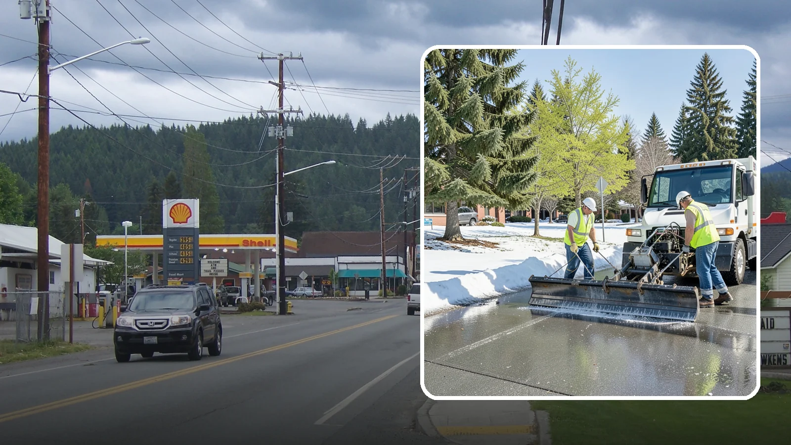 Sidewalk Deicing in Granite Falls, Snohomish County, WA - Treat public walkways, ramps, and building entrances with deicer to keep pedestrian surfaces safe and accessible.