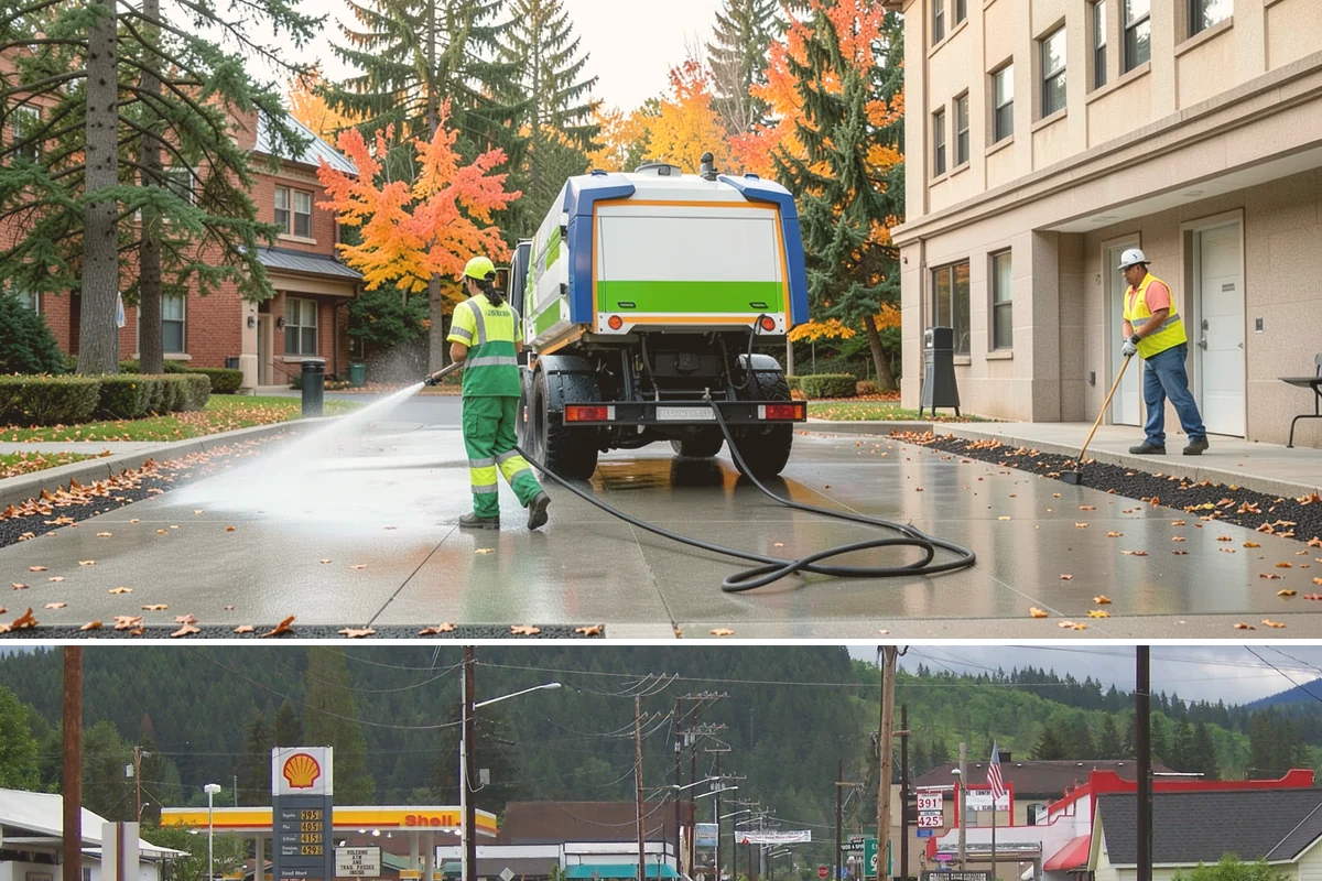 Sidewalk Deicing in Granite Falls, Snohomish County, WA - Sidewalk deicing is a cold-season service active from late fall through early spring, applied ahead of and during freezing...
