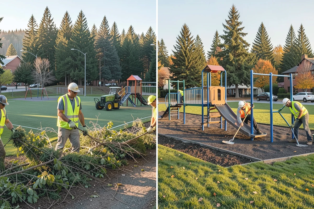 Sidewalk Deicing in Hamilton, Skagit County, WA - Prioritize walkways, ramps, stairs, and entrances