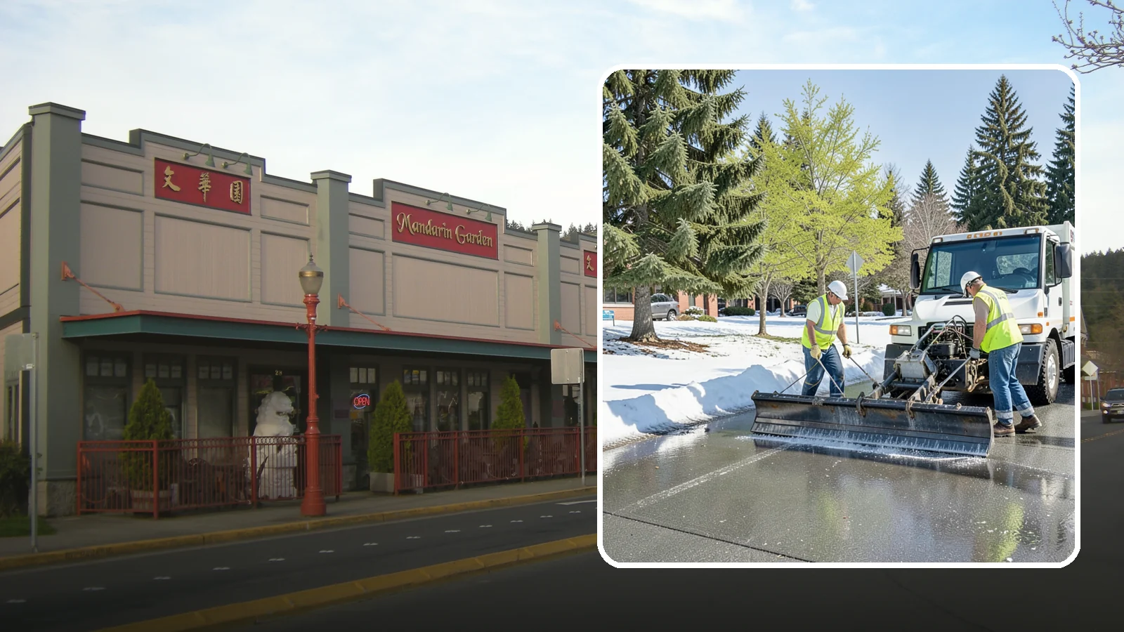 Sidewalk Deicing in Issaquah, King County, WA - Treat public walkways, ramps, and building entrances with deicer to keep pedestrian surfaces safe and accessible.